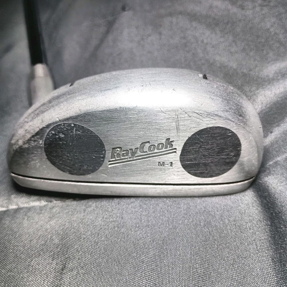 Ray Cook M1-X Mallet Putter 33" Steel Shaft Golf Club Original Blue Grip RH